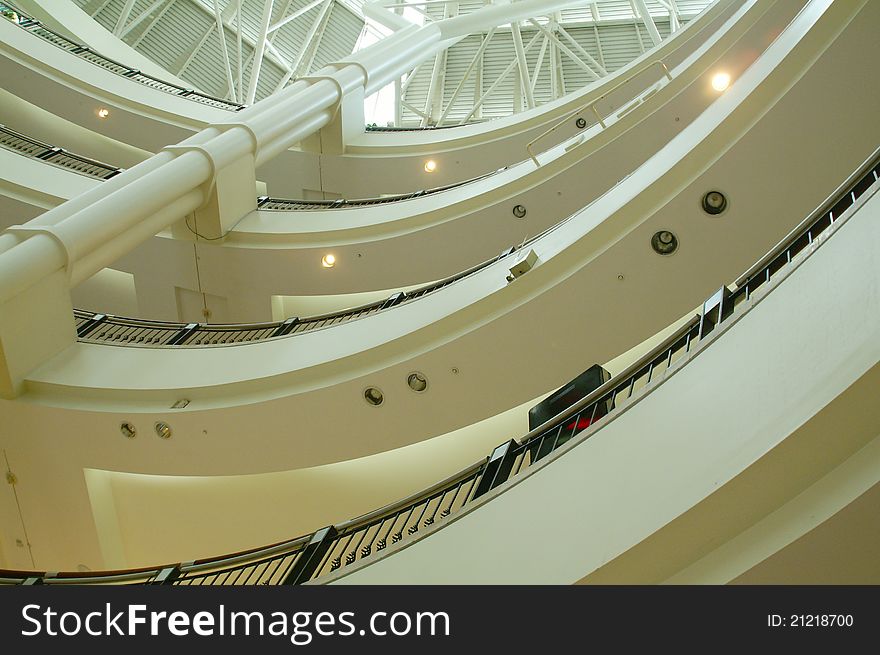 Interior Of The  Twin Towers