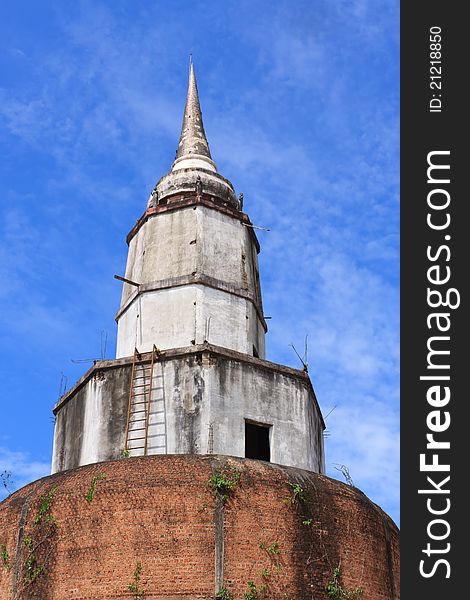 Old Pagoda In Southern Thailand