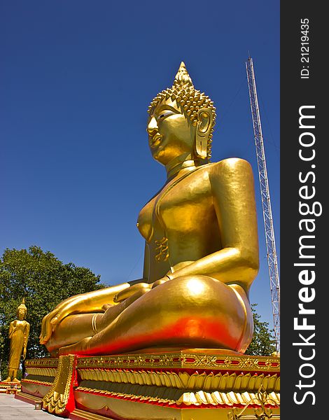 Buddha Image on Pattaya Hill, Thailand