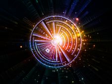 Circles Of Light Royalty Free Stock Photo Circles Of Light Royalty Free Stock Photo