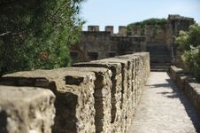 Wall Of The Fortress Royalty Free Stock Photos Wall Of The Fortress Royalty Free Stock Photos