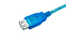 Data Transfer Cable Royalty Free Stock Photo
