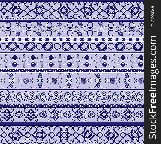 Vector seamless wallpaper pattern background