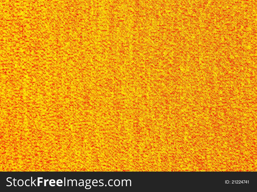 Yellow and red fabric texture for background