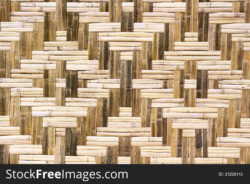 Rattan Weave Background