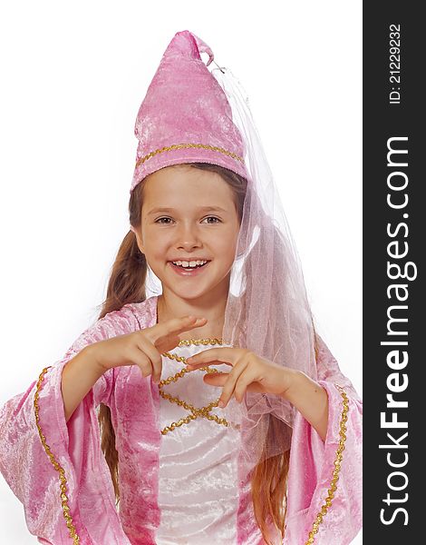 Girl Dressed As Fairy