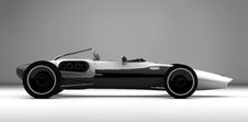 Racing Sports Car Concept Stock Photography