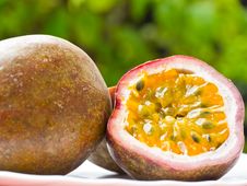 Passion Fruit Stock Photography