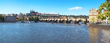 Historic Centre Of Prague - Panoramic Royalty Free Stock Image Historic Centre Of Prague - Panoramic Royalty Free Stock Image
