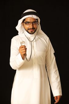 Arab Doctor Stock Photo Arab Doctor Stock Photo