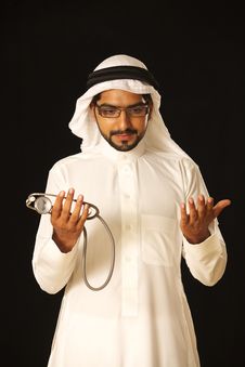 Arab Doctor Stock Photo Arab Doctor Stock Photo