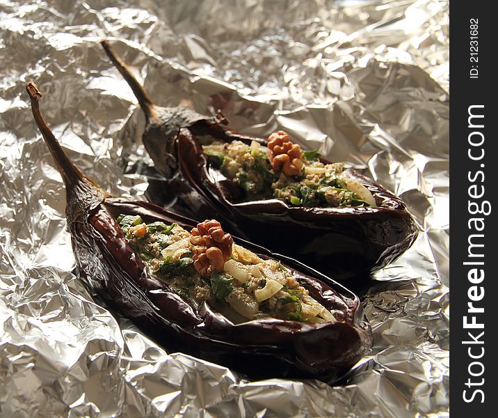 Baked Aubergines