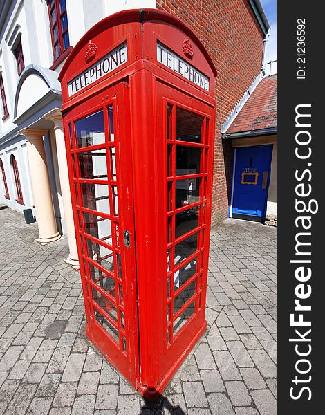 Telephone Box In London, UK