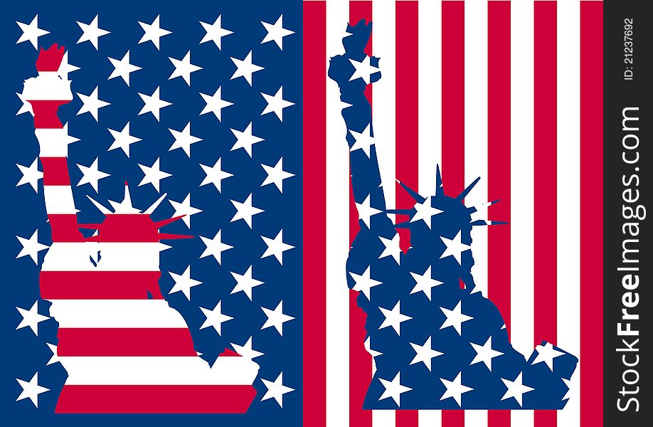 Usa Flag Liberty