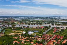 Scenic View From The Hilltop. Royalty Free Stock Photos Scenic View From The Hilltop. Royalty Free Stock Photos