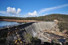 Dam Construction Stock Photo Dam Construction Stock Photo