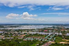 Scenic View From The Hilltop Stock Photos Scenic View From The Hilltop Stock Photos
