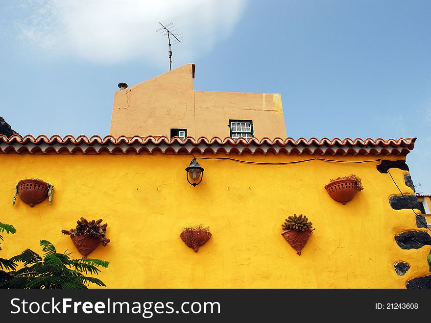 Houses at Puerto Tazacorte, La Palma