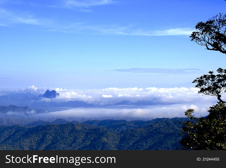 Great mountain or Landscape or view of Thailand. Great mountain or Landscape or view of Thailand