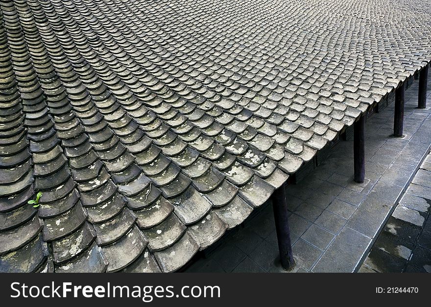 Roof of the temple