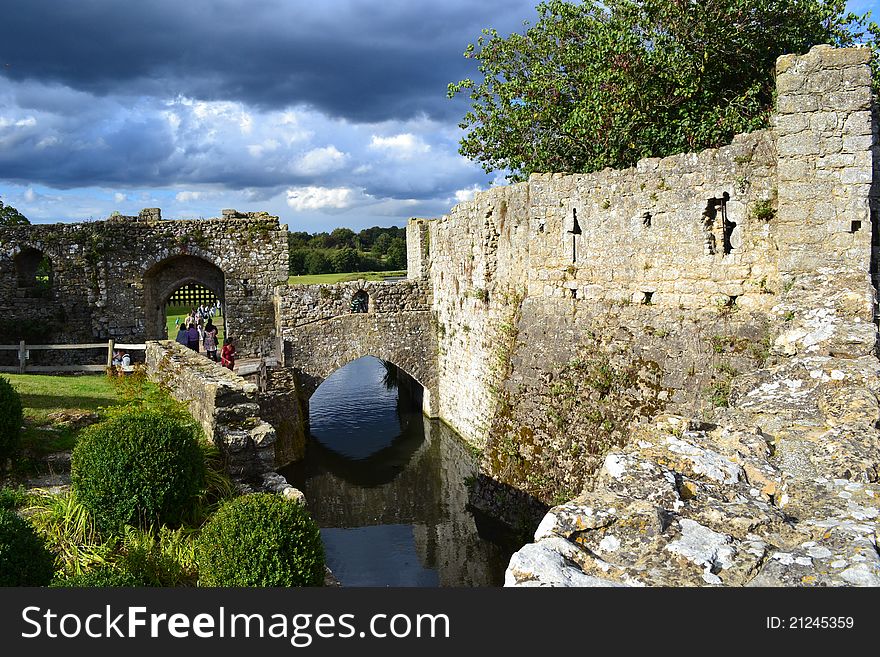 Some of the landscape at Leeds Castle