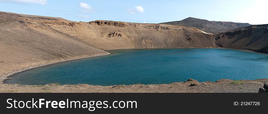 Viti Crater In Iceland