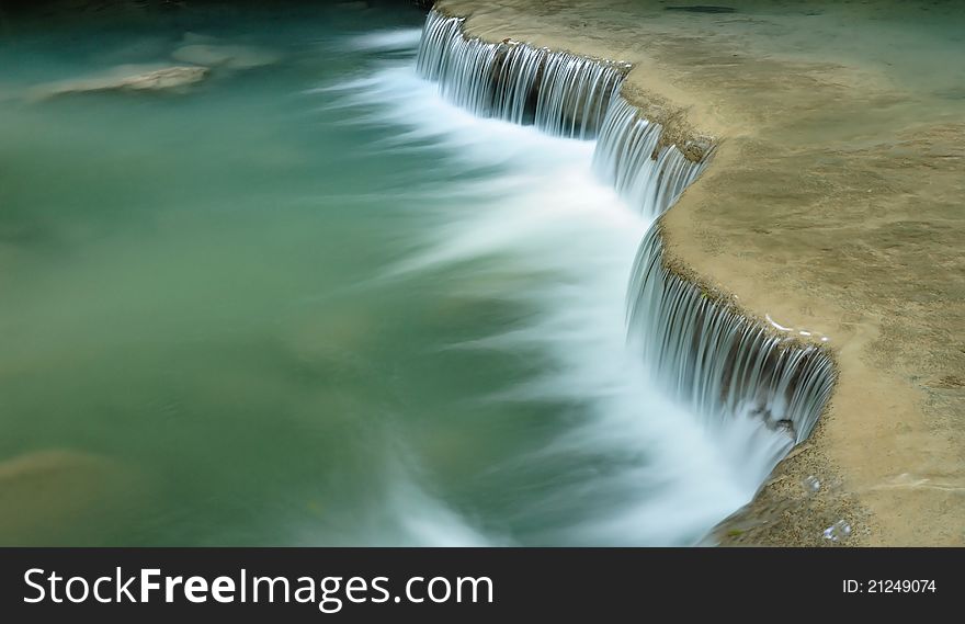 Waterfall close-up