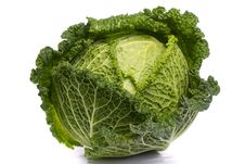Fresh Savoy Cabbage Royalty Free Stock Photo Fresh Savoy Cabbage Royalty Free Stock Photo