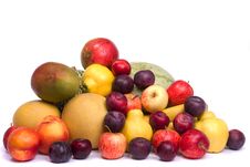 Pile Of Fresh Fruits Royalty Free Stock Photo Pile Of Fresh Fruits Royalty Free Stock Photo