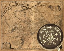 Ancient Compass Stock Photography Ancient Compass Stock Photography