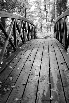 Wooden Bridge Stock Photo Wooden Bridge Stock Photo