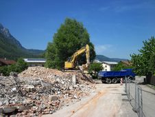 Demolition, Construction Stock Image