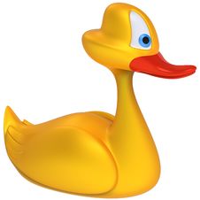 Yellow Toy Duck Royalty Free Stock Photos Yellow Toy Duck Royalty Free Stock Photos