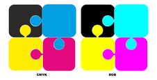 Puzzle With Color Cmyk And Rgb Royalty Free Stock Photo Puzzle With Color Cmyk And Rgb Royalty Free Stock Photo