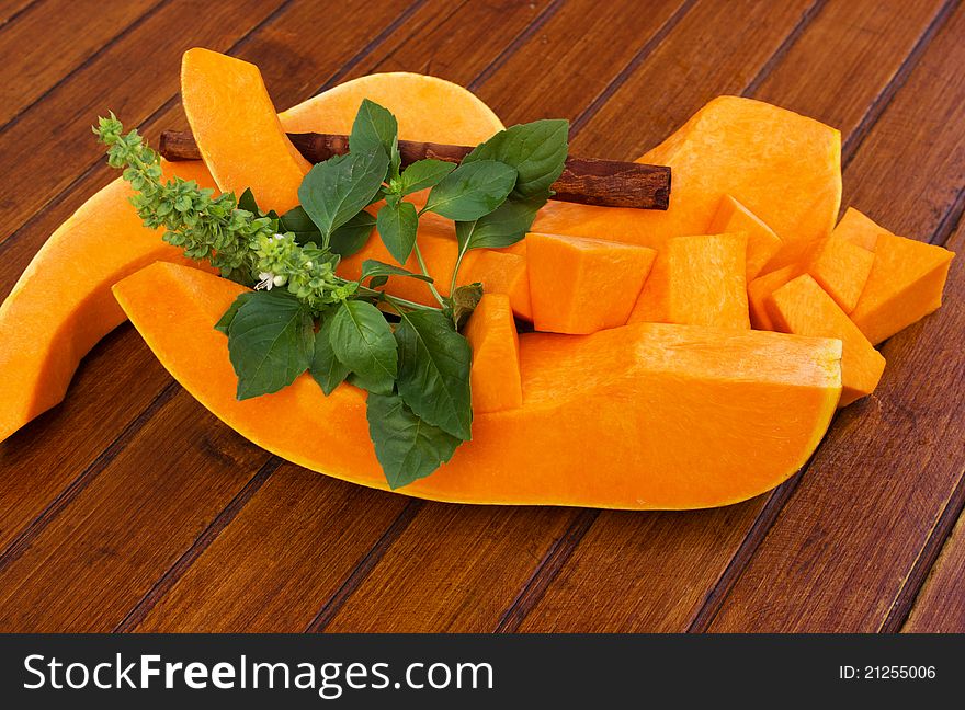 Edible pumpkin is an essential ingredient in a healthy diet