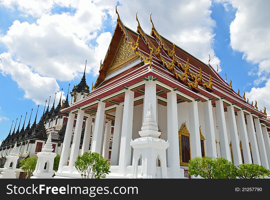 Wat Rachanutda, Bangkok of thailand
