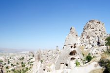 The Speciel Stone Formation Of Cappadocia Royalty Free Stock Photography The Speciel Stone Formation Of Cappadocia Royalty Free Stock Photography