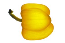 Paprika Yellow Royalty Free Stock Image Paprika Yellow Royalty Free Stock Image
