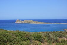 Kolokytha Bay And Island Royalty Free Stock Image Kolokytha Bay And Island Royalty Free Stock Image