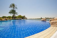 Infinity Swimming Pool At A Hotel Stock Images Infinity Swimming Pool At A Hotel Stock Images