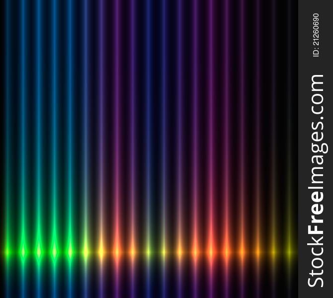 Abstract design colorful lights background