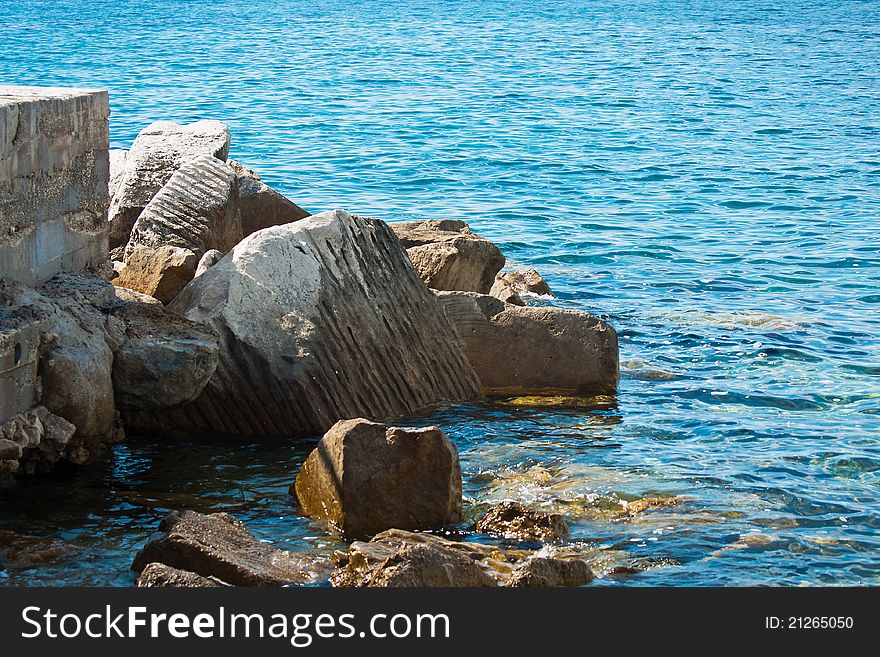 Rocks In Water