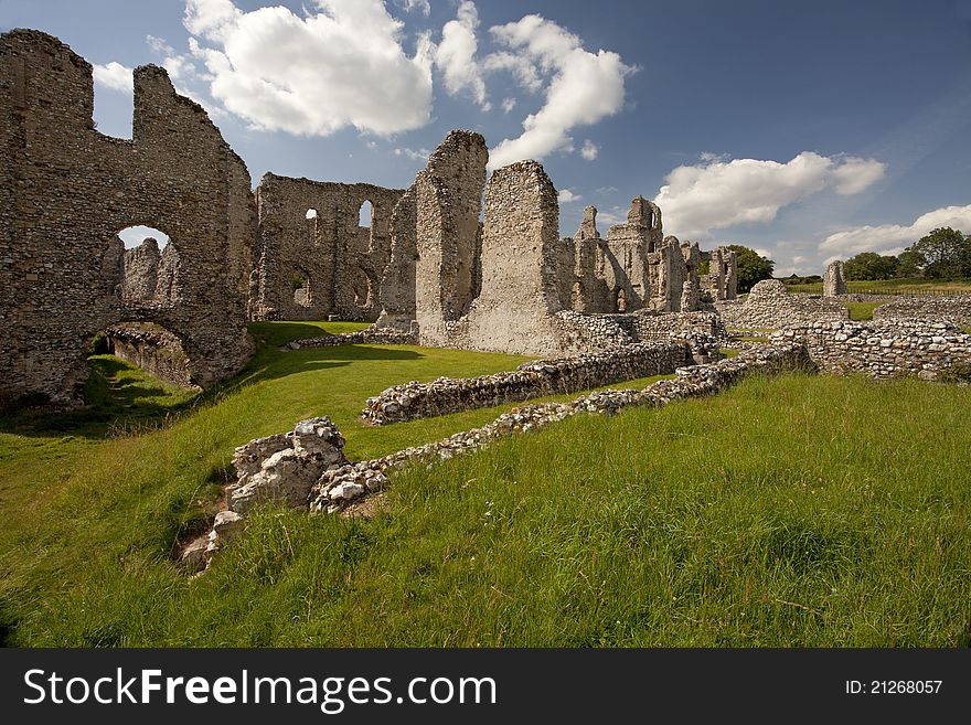 Castle Acre Priory ruins