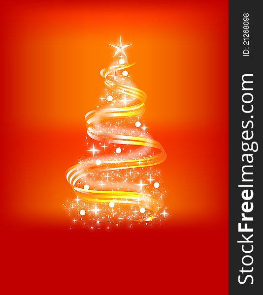 An abstract image of a beautiful Christmas Tree!. An abstract image of a beautiful Christmas Tree!