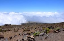 On The Summit Of Haleakala Volcano Royalty Free Stock Image On The Summit Of Haleakala Volcano Royalty Free Stock Image