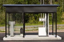 Gas Station Royalty Free Stock Photo Gas Station Royalty Free Stock Photo