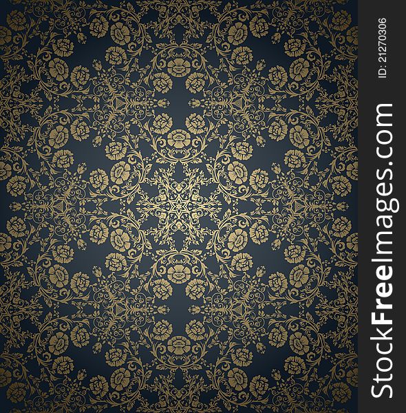 Seamless pattern in retro style