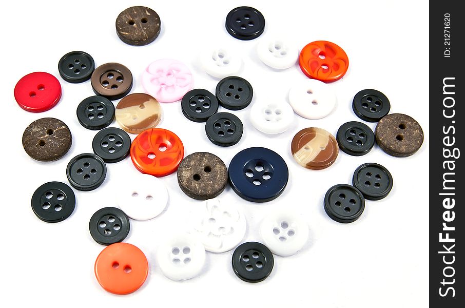 Assorted Colorful Buttons