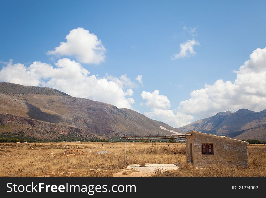 House In The Countryside Of Macari, Sicily