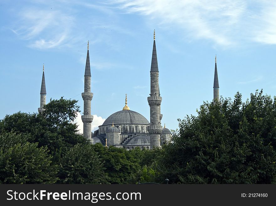 Blue mosque in Istanbul